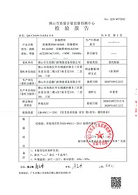 Q20-WT2682(防撞擺閘)檢測報告